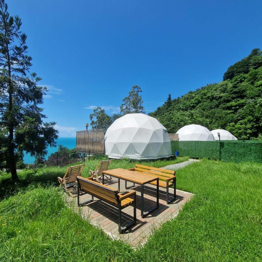 Glamping Village Sarpi Eksteriør billede